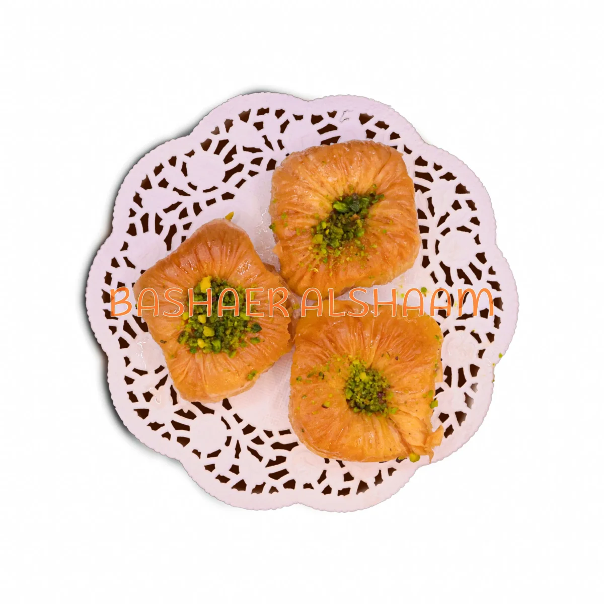 Circular Baklava with Pistachio