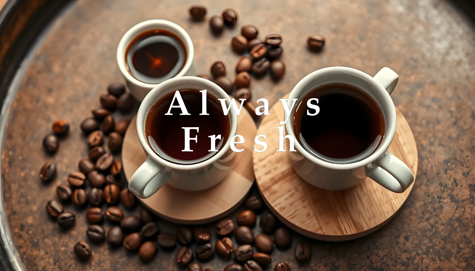 fresh coffee